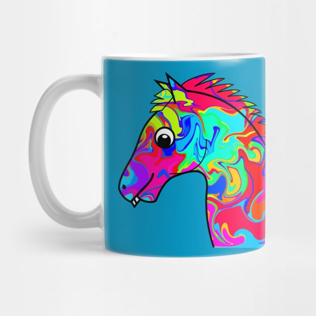 Colorful Horse by Shrenk